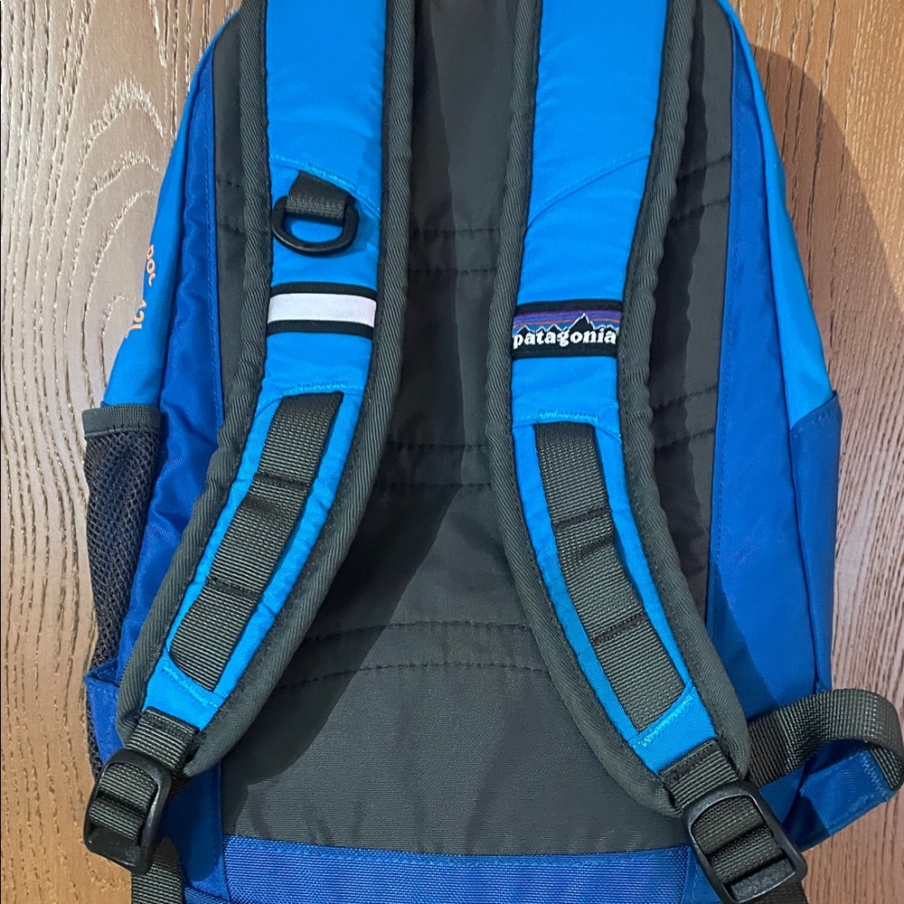 Patagonia Vibrant Blue and Orange Backpack - Picture 5 of 9